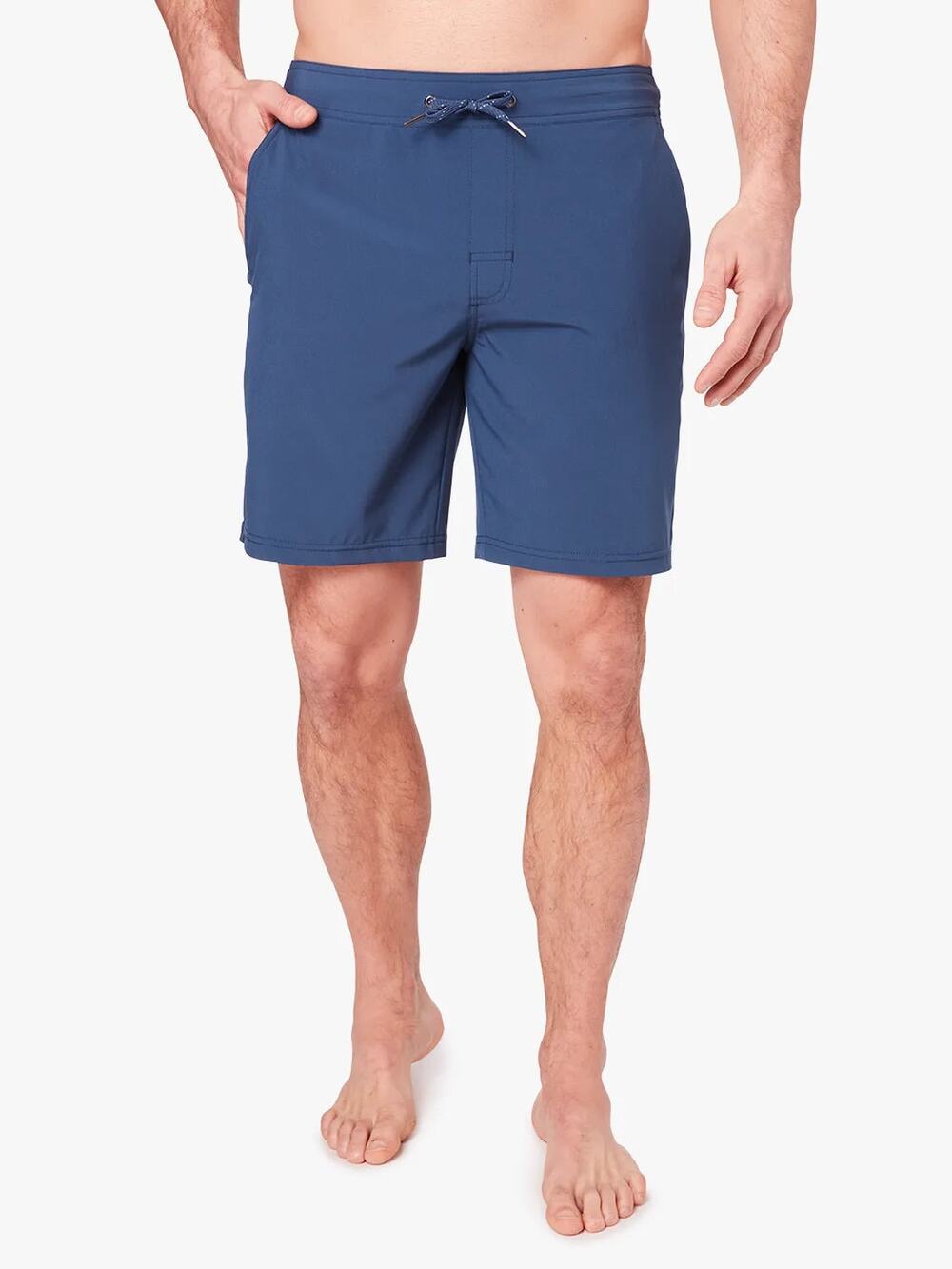 Fair Harbor Ozone Board Shorts Lined Swim Trunks Navy Size Medium